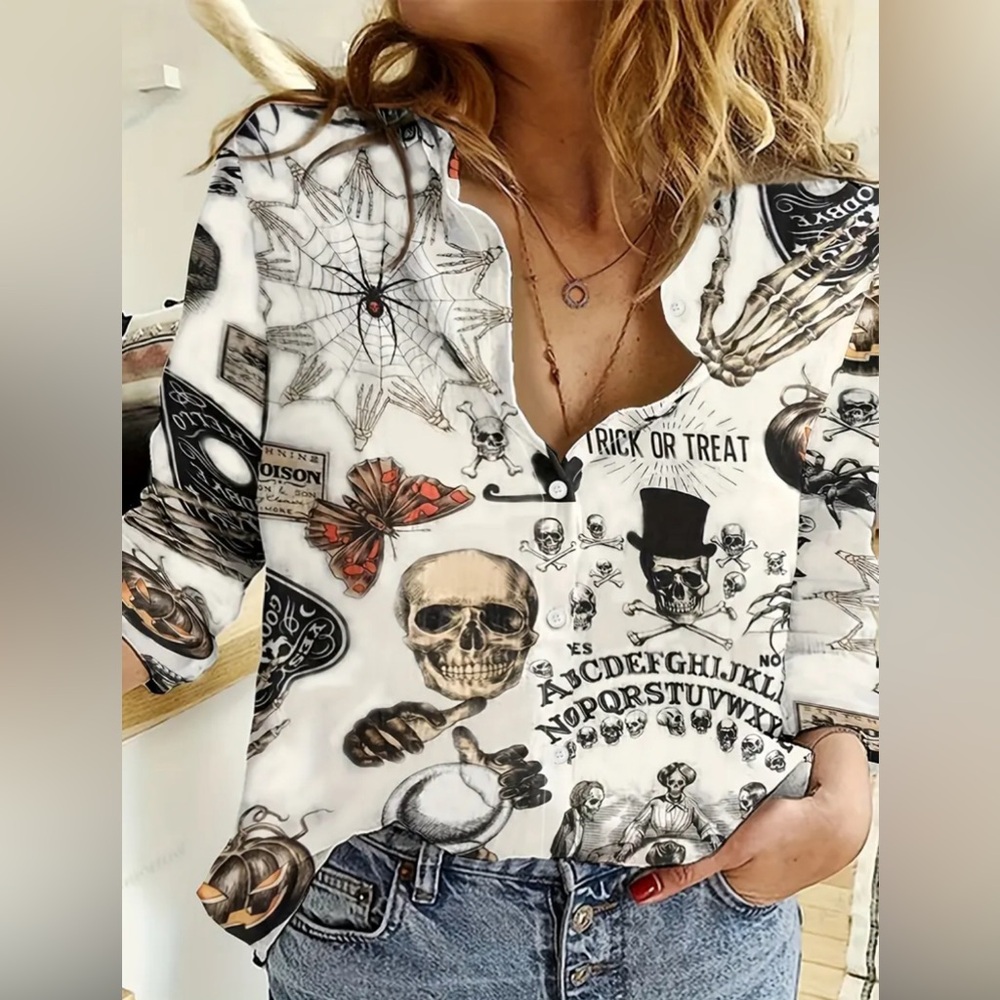 ULTIMATE HALLOWEEN BLOUSE